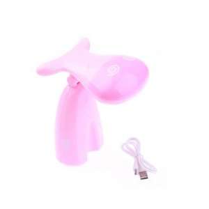  Pink Cute Lucky Cow Shaped Touch Energy Saving LED Lamp 