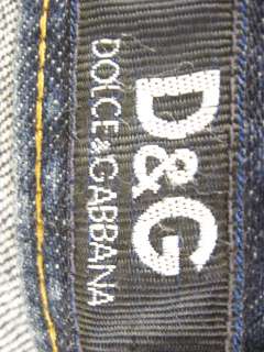DOLCE & GABBANA Dark Flare Denim Jeans Size 26/40  