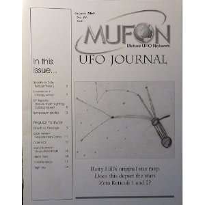 MUFON   Mutual UFO Network   UFO Journal   August, 2009   No. 496 