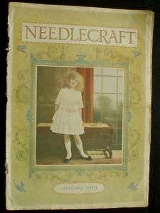 Needlecraft Magazine January 1919 NEEDLECRAFT FASHIONS  