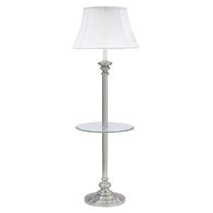 House of Troy N602 PTR Pewter Newport Traditional / Classic Floor Lamp 