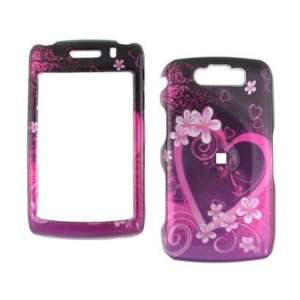  Hard Plastic Design Phone Protective Case Cover Purple 