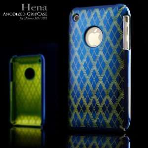  Hena Grip Case   Blue Cell Phones & Accessories