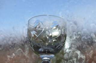 STUART CRYSTAL ~ PATTERN  MINUET ~ WINE / PORT GLASS  