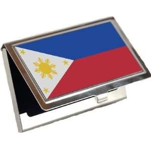  Philippines Flag Business Card Holder