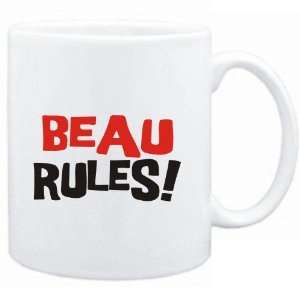  Mug White  Beau rules  Male Names