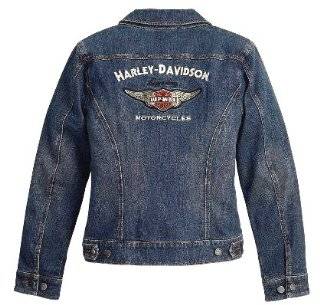 Harley Davidson® Womens Denim Jacket. Embroidery. 99026 09VW