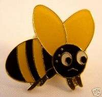BUMBLE BEE HIVE HONEY LOVER FLYING KEEPER HAT PIN BUZZ  