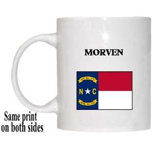  US State Flag   MORVEN, North Carolina (NC) Mug 