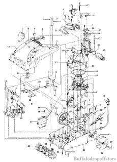 Hoover SteamVac SpinScrub Power Cord Assembly 46583044  