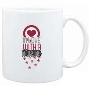    Mug White  in love with a Morsing  Instruments