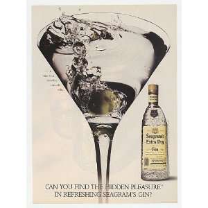   Gin Hidden Pleasure Moonlit Waltz Print Ad (20464)