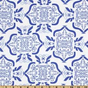  44 Wide Morning Tides Tribal Cream Fabric By The Yard 