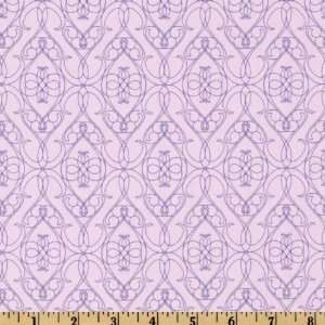  44 Wide Morning Tides Wings Purple Fabric By The Yard 