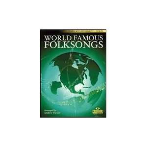 World Famous Folksongs Softcover Piano Accompaniment 