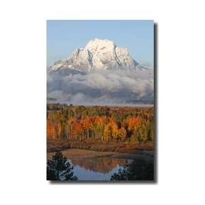  Mount Moran Grand Teton National Park Wyoming Giclee Print 