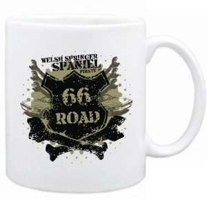  New  Welsh Springer Spaniel Pirate Of 66 Road  Mug Dog 