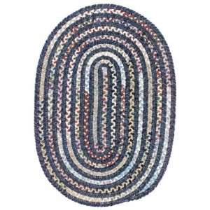  Colonial Mills Montage 2 x 6 Oval lapis blue Area Rug 