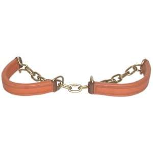  Heavy Leather & Chain Hobble   Brown