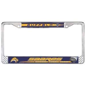   SABRES NHL Hockey Metal Auto LICENSE PLATE FRAME New Gift Sports