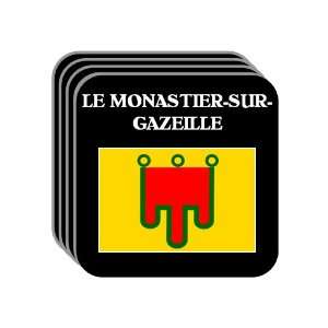 Auvergne   LE MONASTIER SUR GAZEILLE Set of 4 Mini Mousepad Coasters