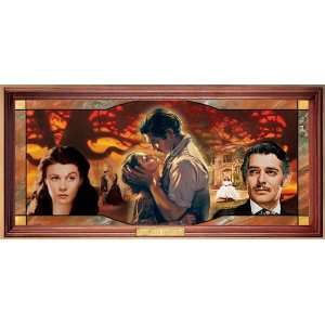   Editions Gone With The Wind Stained Glass Panorama 23