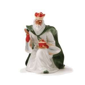   Porcelain Holy Night nativity figurine Wiseman/Myrrh 