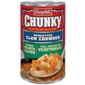  Campbells Chunky Manhatten Clam Chowder Easy Open, 18.8 