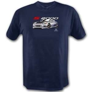  Officially Licensed Honda s2000 Turn t shirt Blue 