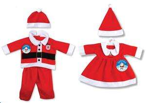 Christmas Santa Toddler Outfits   2 Designs   3 sizes  
