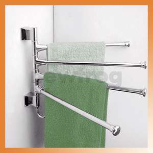 Stainless Steel Polished Towel Rack Holder Kitchen Bathroom Hardware 