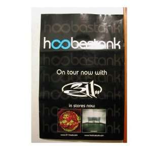  311 Hoobastank Poster three eleven On tour Everything 