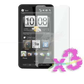 3X QUALITY SCREEN PROTECTOR FOR HTC TOUCH HD2 HD 2  