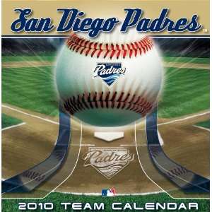 SAN DIEGO PADRES 2010 MLB Daily Desk 5 x 5 BOX CALENDAR 