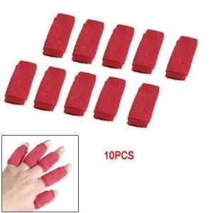  Como Badminton Sports Red Elastic Finger Wrap Support 10 