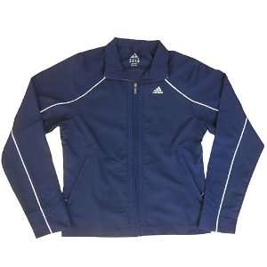 Womens Adidas ClimaLite Woven Jacket Navy  Sports 