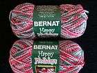 Bernat Happy Holidays yarn, Merrier Multi, lot of 2