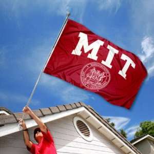  MIT Engineers Massachusetts University Large College Flag 