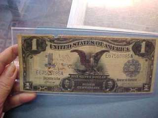 1899 $1 BLACK EAGLE LARGE NOTE HUMBLE  