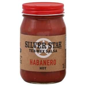  Silverstar, Salsa Habanero Hot, 16 OZ (Pack of 6) Health 