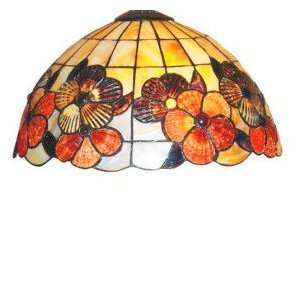  Tiffany Style Wall Light with Floral Pattern