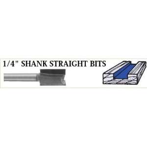 Whiteside 1023 1/4 Shank, Single Flute, Straight Router Bit (Cutting 
