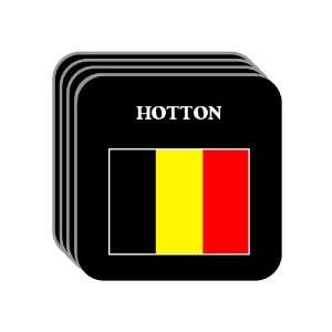  Belgium   HOTTON Set of 4 Mini Mousepad Coasters 