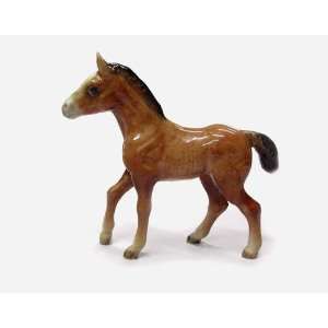  HORSE Bay FOAL steps up MINIATURE New PORCELAIN Northern 