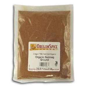 Oregon Spice Nutmeg, Ground, Organic (Pack of 3)  Grocery 