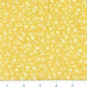  45 Wide Teatone Ditsies Mustard Fabric By The Yard Arts 