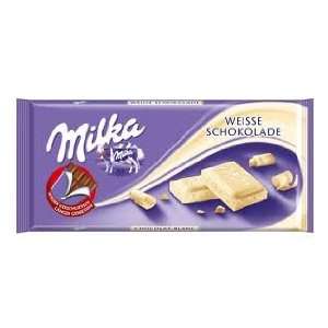 Milka (Germany) Weisse Schokolade (White Grocery & Gourmet Food