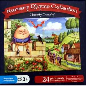   Nursery Rhyme Collection Humpty Dumpty 24 Piece Puzzle Toys & Games