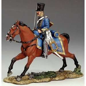  Mounted Russian Hussar Engaging 