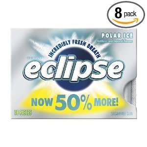 Eclipse Chewing Gum Polar Ice, 18 Count Grocery & Gourmet Food
